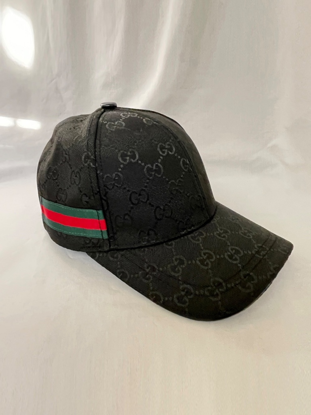 Gucci-Style Baseball Cap Web Stripe Unisex